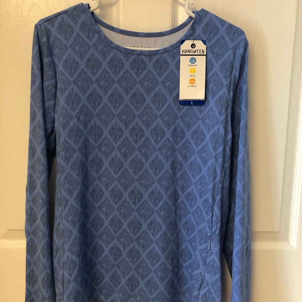 Hang ten large rash guard